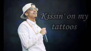 August Alsina  Kissing On My Tattoos LYRICS [upl. by Ellinad736]