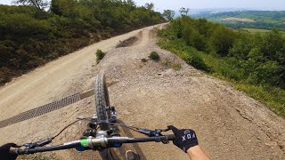 CAERSWS BIKE PARK  RIDING SICK FREERIDE MTB TRAILS [upl. by Hirai]