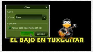 Tutorial de TuxGuitar Como crear una linea de bajo [upl. by Aisetal]