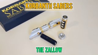 Our quotZallowquot Saber From The KOTOR Video Game  2024 Instructions Korbanth sabers [upl. by Hoashis]