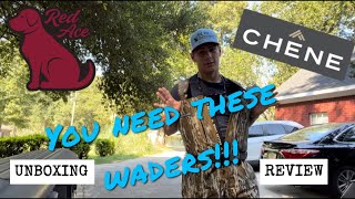 Chêne Gear waders UNBOXING amp REVIEW [upl. by Nohsid569]