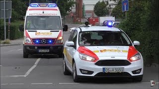 100 Video RTW und KdoW der Schnell Einsatz Gruppe des ArbeiterSamariterBund Osnabrück [upl. by Einimod]