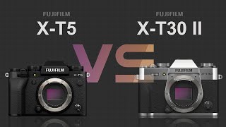 Fujifilm XT5 vs Fujifilm XT30 II [upl. by Terrye]