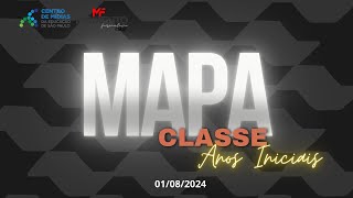 Live CMSP 01082024  Mapa Classe Anos Iniciais [upl. by Lahcsap]