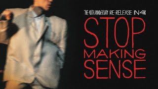 Stop Making Sense 4K Restoration  Official Trailer [upl. by Bywoods]