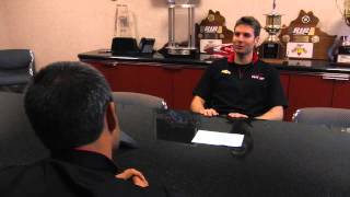 Juans Team Penske Interview [upl. by Selmner]