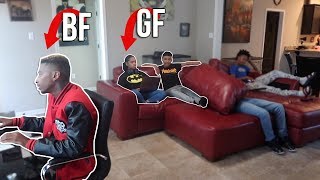 FLIRTING WITH YOUR GIRLFRIEND PRANK ON FUNNYMIKE WILD [upl. by Alihet]