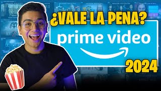 Así es PRIME VIDEO 🤩💙 ¡Recorrido Completo🔥 ¿VALE LA PENA 2024 ¿Que hay Catálogo AMAZON [upl. by Daph]