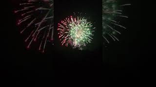 Lykins Park Fireworks Winchester KY Song by Lee Greenwood performing God Bless The USA [upl. by Nuarb]