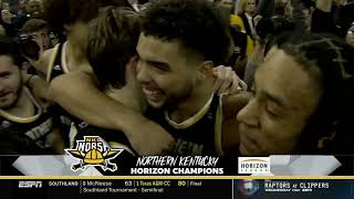 HORIZON LEAGUE CHAMPIONSHIP Northen Kentucky vs Cleveland State [upl. by Dix]