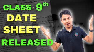 Class 9th Final Exam Date Sheet 2024  Date Sheet Released Class9  Doe Delhi [upl. by Dat]