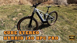 Review Cube Stereo Hybrid 140 HPC PRO 2022 [upl. by Hakim]