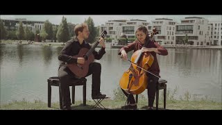 Sonata for cello amp guitar  Radamés Gnattali Duo Giussani [upl. by Dlawso]