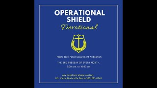 Operational Shield Devotional Breakfast  Commander Oliver  June 11 2024 [upl. by Doretta16]