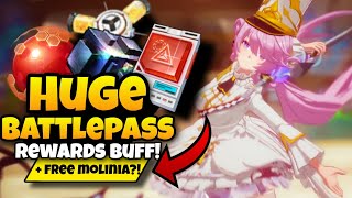 FINALLY MOLINIA  BETTER RED NUCLEUS REWARDS BUFF Tower of Fantasy [upl. by Sivat]