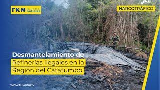 Soldados Descubrieron Dos Refinerías Ilícitas en la Zona del Catatumbo [upl. by Novj]