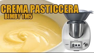 Crema pasticcera classica con Bimby TM6  TM5  TM31 [upl. by Ostap]