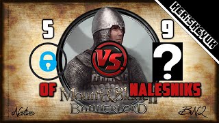 OnlyFrauds vs Nalesniks BNL  Mount and Blade 2 Bannerlord Div D [upl. by Heddie]