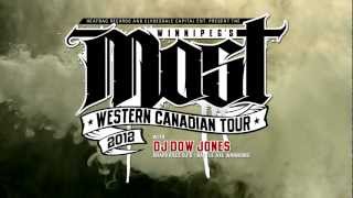 WINNIPEGS MOST WESTERN CANADIAN TOUR 2012 OFFICIAL DATES [upl. by Eilraep]