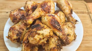 BROILED Paprika Garlic Chicken Drumstick weeknightdinner dinnerideas chickenrecipe crispychicken [upl. by Irrac]