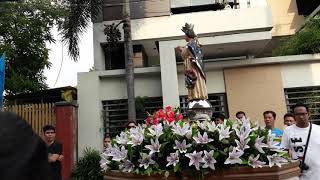 San Antonio Grand Marian Procession 2018 La Inmaculada Concepcion de Malabon [upl. by Fara757]