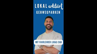 Lokal erklärt Gehwegparken ist es erlaubt oder nur geduldet [upl. by Marcellina]