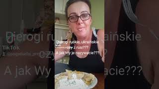 Kto lubi ruskie pierogi łapka w górę 😘 food [upl. by Hazeghi]