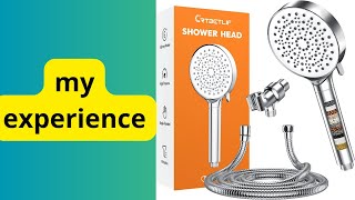 Transform Your Shower Experience Filtered Shower Head with Handheld Review [upl. by Kilian]