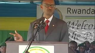 President Kagame on Kikwetes statement FDLR negotiation [upl. by Landan]