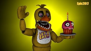 SFM FNaF  Unwithered Chica Timelapse [upl. by Atiniuq]