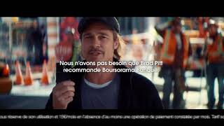 Boursorama Banque Carte Ultim quotnous navons pas besoin que Brad Pittquot  Publicité 022 [upl. by Eilsel]