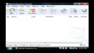 Computer Hardware amp Software Tips  How to Use Winzip [upl. by Akeyla]