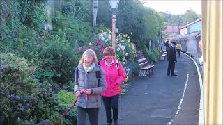 BLUE ANCHOR TO BISHOPS LYDEARD WEST SOMERSET RAILWAY 28 OCTOBER 2023 [upl. by Moses]