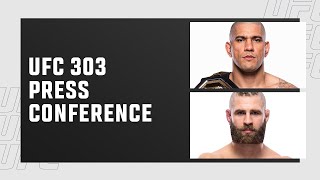 UFC 303 PreFight Press Conference [upl. by Theurer754]