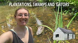 Plantations Alligators and Swamps in South Carolina [upl. by Kimmy]