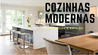 Cozinhas Modernas – 33 ideias Para Planejar a Sua [upl. by Yramanna819]