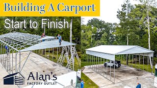 From Start to Finish Why I’m Telling My Friends About This Carport Build [upl. by Ardnael]