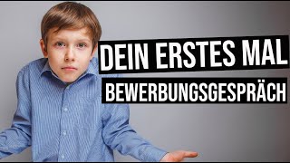 Dein ERSTES Bewerbungsgespräch  Mache das nicht [upl. by Dnaloy]