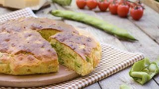 Torta salata alla ricotta con fave  Ricette che Passione [upl. by Erdnoid479]