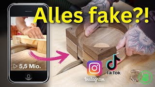 Holzschale DRECHSELN mit der TISCHKREISSÄGE Dieser INSTA Trend schockt 🫣 Jonas Winkler [upl. by Ayikur]