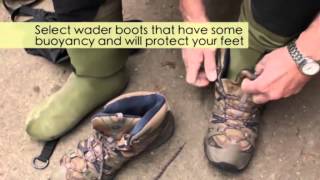 Wader Safety Training for Anglers [upl. by Namas]