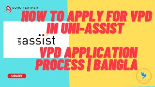 How To Apply For VPD in UniAssist  All University VPD Application Process Bangla  EF [upl. by Nohsram643]