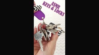 ASMR Jingling Keys amp Opening Locks [upl. by Odine]