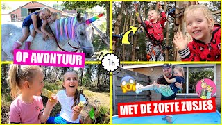 EEN SPANNEND AVONTUUR met DE ZOETE ZUSJES 1 UUR NIEUW ♥DeZoeteZusjes♥ [upl. by Colan]