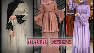 Abaya designs 2024  latest Designer Modern Abaya style  trending Abaya designs hijab abaya [upl. by Radloff15]