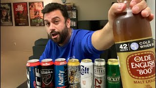 The Malt Liquor Taste Challenge [upl. by Kier]