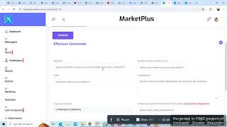 processus de commande sur marketplus [upl. by Frager]