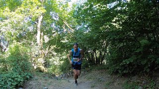 Kilian Jornet liderando sierre zinal 2024 en el km 3 [upl. by Lakym]