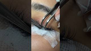 Así hacemos unas pestañas 3D 😍3dlashes [upl. by Dnarb]