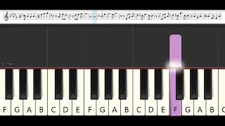 Moriarty The Patriot Opening 1  Tasuku Hatanaka  DYING WISH  Melodica Pianika  Tutorial [upl. by Aicaca]